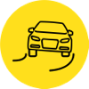 Vehicle rolls icon.