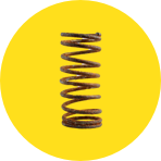 Deteriorated components icon.