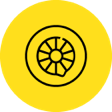 Bent or damaged wheels icon.