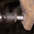 Rear Coil Spring and Shock Absorber Removal Procedure - Step 1