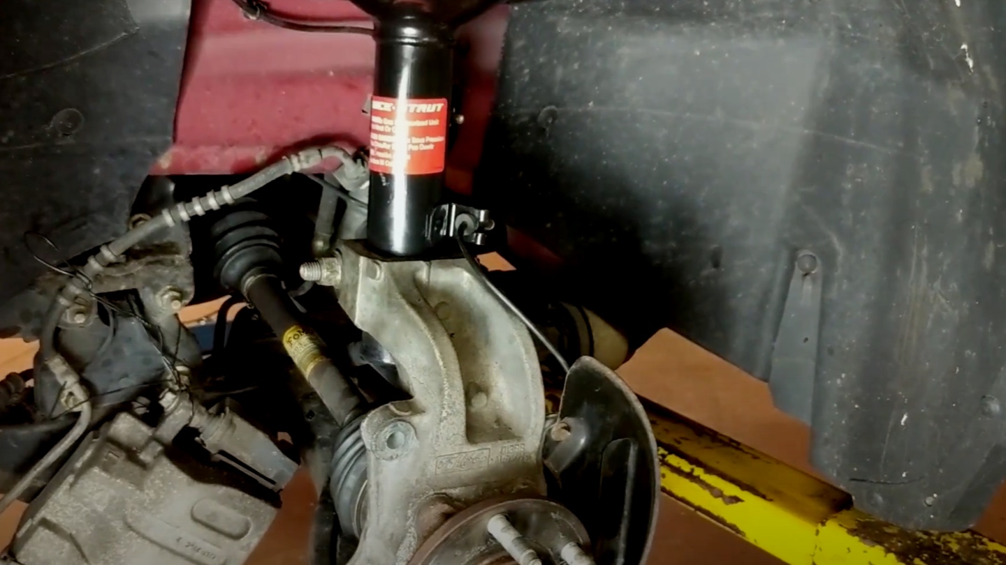 Cinch Cup Suspension Hardware On Vehicle Cinch Cup Suspension Hardware On Vehicle